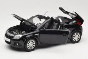 Opel Tigra TwinTop B Svart Norev 1:18 183600 Metall — bild 2 av 8