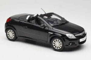 Opel Tigra TwinTop B Svart Norev 1:18 183600 Metall — bild 6 av 8