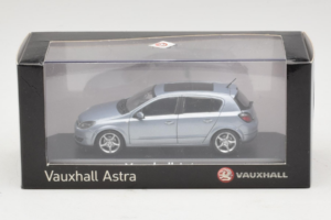 Opel Astra H Blue Metallic Minichamps 1:43 ASTRA004 Metall — bild 4 av 4