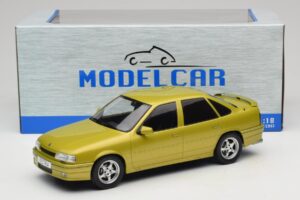 Opel Vectra A 2000 16V Gul MCG 1:18 MCG18463 Metall — bild 6 av 6