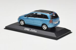 Opel Zafira A Star Blå Minichamps 1:43 B24910027Z Metall — bild 3 av 4
