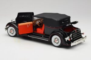 Packard Cabriolet Svart Anson 1:18 30397 Metall — bild 5 av 8