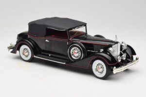 Packard Cabriolet Svart Anson 1:18 30397 Metall — bild 6 av 8