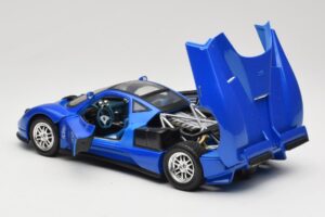 Pagani Zonda C12 Blå Solido 1:18 8172 Metall — bild 5 av 8
