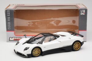 Pagani Zonda F Vit Mondo Motors 1:18 157655 Metall — bild 8 av 8