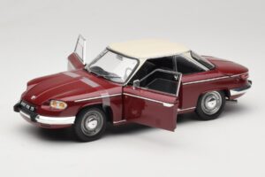 Panhard 24 CT Röd Solido 1:18 1832500 Metall — bild 2 av 8