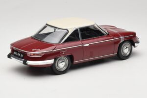 Panhard 24 CT Röd Solido 1:18 1832500 Metall — bild 3 av 8
