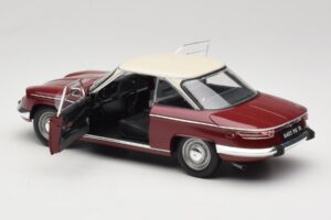 Panhard 24 CT Röd Solido 1:18 1832500 Metall — bild 5 av 8