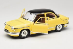 Panhard PL17 Gul Solido 1:18 8173 Metall — bild 2 av 8