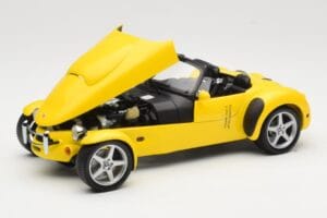 Panoz AIV Roadster Gul AUTOart 1:18 78213 Metall — bild 2 av 8