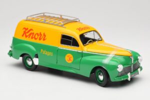 Peugeot 203 Break Tole Knorr Solido 1:18 8426 Metall — bild 6 av 8