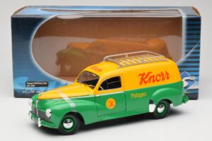 Peugeot 203 Break Tole Knorr Solido 1:18 8426 Metall — bild 8 av 8