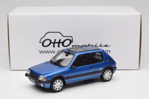 Peugeot 205 1.9 GTI Le Mans Miami Blue Otto 1:18 OT1153 Resin — bild 6 av 6