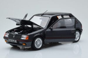 Peugeot 205 GTi 1.6 Graphite Grå Norev 1:18 184845 Metall — bild 2 av 8