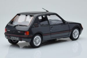 Peugeot 205 GTi 1.6 Graphite Grå Norev 1:18 184845 Metall — bild 3 av 8