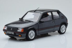 Peugeot 205 GTi 1.6 Graphite Grå Norev 1:18 184845 Metall