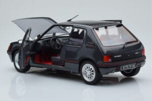 Peugeot 205 GTi 1.6 Graphite Grå Norev 1:18 184845 Metall — bild 5 av 8