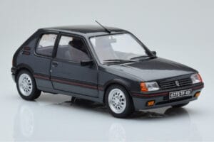 Peugeot 205 GTi 1.6 Graphite Grå Norev 1:18 184845 Metall — bild 6 av 8