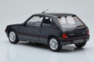 Peugeot 205 GTi 1.6 Graphite Grå Norev 1:18 184845 Metall — bild 7 av 8