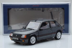 Peugeot 205 GTi 1.6 Graphite Grå Norev 1:18 184845 Metall — bild 8 av 8