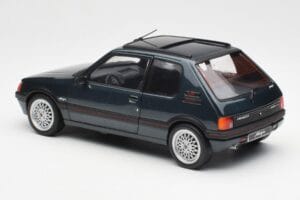 Peugeot 205 GTI 1.9 Magic Sorrento Grön Norev 1:18 184859 Metall — bild 7 av 8