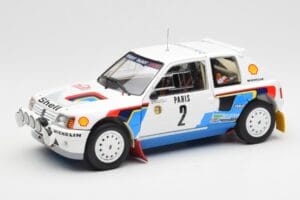 Peugeot 205 T16 #2 A. Vatanen / T. Harryman Rally Monte Carlo 1985 Norev 1:18 184864 Metall