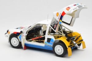 Peugeot 205 T16 #2 A. Vatanen / T. Harryman Rally Monte Carlo 1985 Norev 1:18 184864 Metall — bild 5 av 8