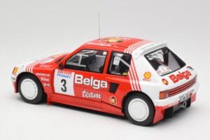 Peugeot 205 T16 #3 B. Darniche / A. Mahe Rally Ypres 1985 IXO 1:18 18RMC135 Metall — bild 5 av 6