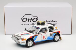 Peugeot 205 T16 Peugeot Talbot Sport T. Salonen / S. Harjanne Safari Rally 1985 Otto 1:18 OT1161 Resin — bild 6 av 6