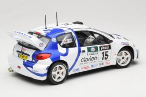 Peugeot 206 WRC #15 G. Panizzi / H. Panizzi WRC 1999 Solido 1:18 9016 Metall — bild 3 av 8