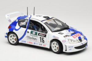 Peugeot 206 WRC #15 G. Panizzi / H. Panizzi WRC 1999 Solido 1:18 9016 Metall — bild 6 av 8