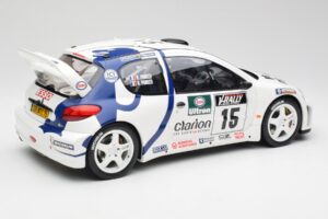 Peugeot 206 WRC G. Panizzi / H. Panizzi Tour de Corse 1999 Otto 1:12 G081 Resin — bild 2 av 6