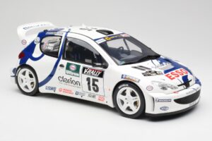 Peugeot 206 WRC G. Panizzi / H. Panizzi Tour de Corse 1999 Otto 1:12 G081 Resin — bild 4 av 6