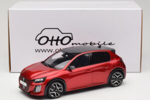 Peugeot 208 GT Hybrid Red Elixir Otto 1:18 OT1163 Resin — bild 6 av 6