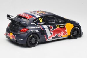 Peugeot 208 WRX #9 S. Loeb World RX of Belgium 2018 Otto 1:18 OT455 Resin — bild 2 av 6