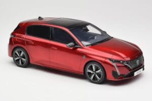 Peugeot 308 GT P5 Elixir Red Otto 1:18 OT1140 Resin — bild 4 av 6