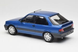 Peugeot 309 GTi16 Miami Blå Norev 1:18 184881 Metall — bild 5 av 6
