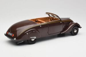 Peugeot 402 Eclipse Choklad Norev 1:18 184873 Metall — bild 3 av 12