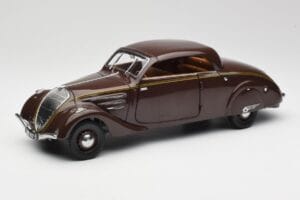 Peugeot 402 Eclipse Choklad Norev 1:18 184873 Metall — bild 4 av 12