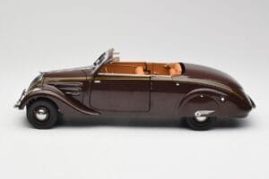 Peugeot 402 Eclipse Choklad Norev 1:18 184873 Metall — bild 7 av 12