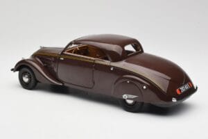 Peugeot 402 Eclipse Choklad Norev 1:18 184873 Metall — bild 10 av 12