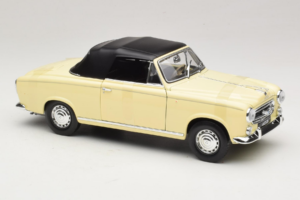 Peugeot 403 Cabriolet Beige Welly 1:18 12551HW Metall — bild 4 av 6