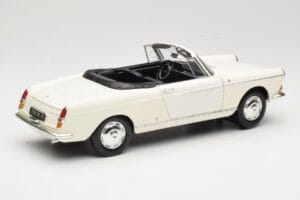 Peugeot 404 Cabriolet Vit Norev 1:18 184746 Metall — bild 3 av 8