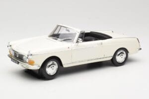 Peugeot 404 Cabriolet Vit Norev 1:18 184746 Metall