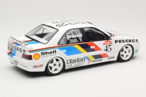 Peugeot 405 Mi16 #45 Team Peugeot Talbot Sport R. Gravett BTCC 1992 Otto 1:18 OT1141 Resin — bild 2 av 6
