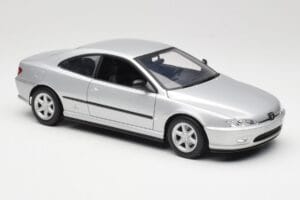 Peugeot 406 Coupe Silver Gate 1:18 01024 Metall — bild 6 av 8