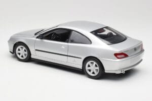 Peugeot 406 Coupe Silver Gate 1:18 01024 Metall — bild 7 av 8