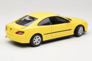 Peugeot 406 Coupe Gul Gate 1:18 01022 Metall — bild 3 av 8