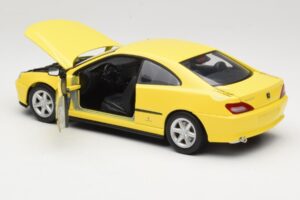 Peugeot 406 Coupe Gul Gate 1:18 01022 Metall — bild 5 av 8