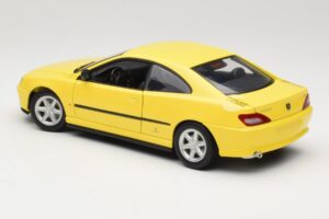 Peugeot 406 Coupe Gul Gate 1:18 01022 Metall — bild 7 av 8